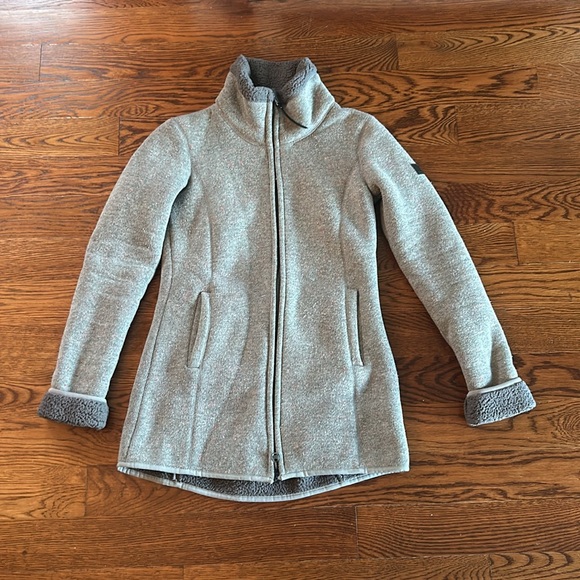 Bench Gallowsclough Fleece Grey Jacket Size S - Picture 4 of 12